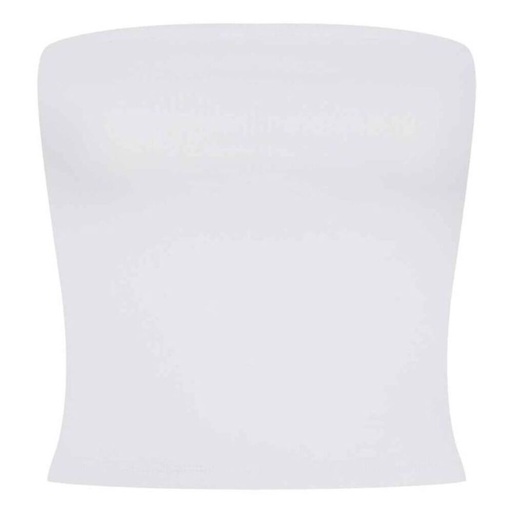 SF Womens/Ladies Bandeau Top / White